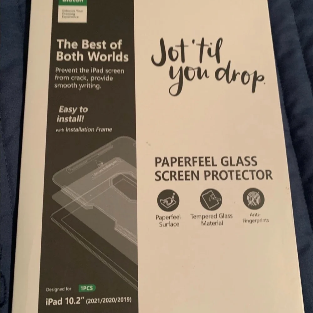 Bioton Screen Protector for Apple iPad 10.2” (2021/2020/2019)